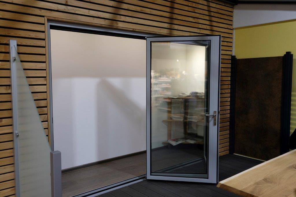 Glaswand zum Falten von Solarlux